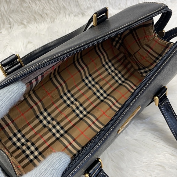 BURBERRY LEATHER PAPILLON/BARREL STYLE - Picture 9 of 12